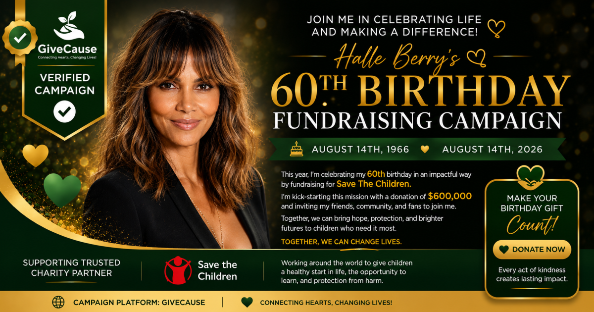 Halle Berry Birthday Party